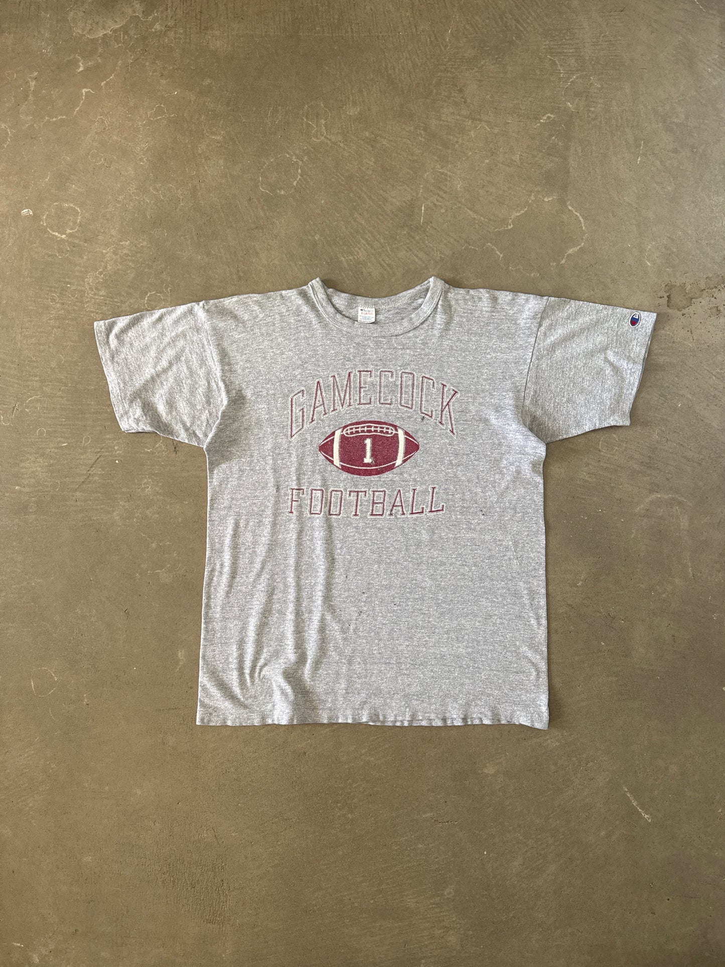 Vintage 80s Champions University Of South Carolina Gamecocks Tee