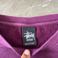 Y2K Stussy Camo S Logo Embroidered Sweatshirt