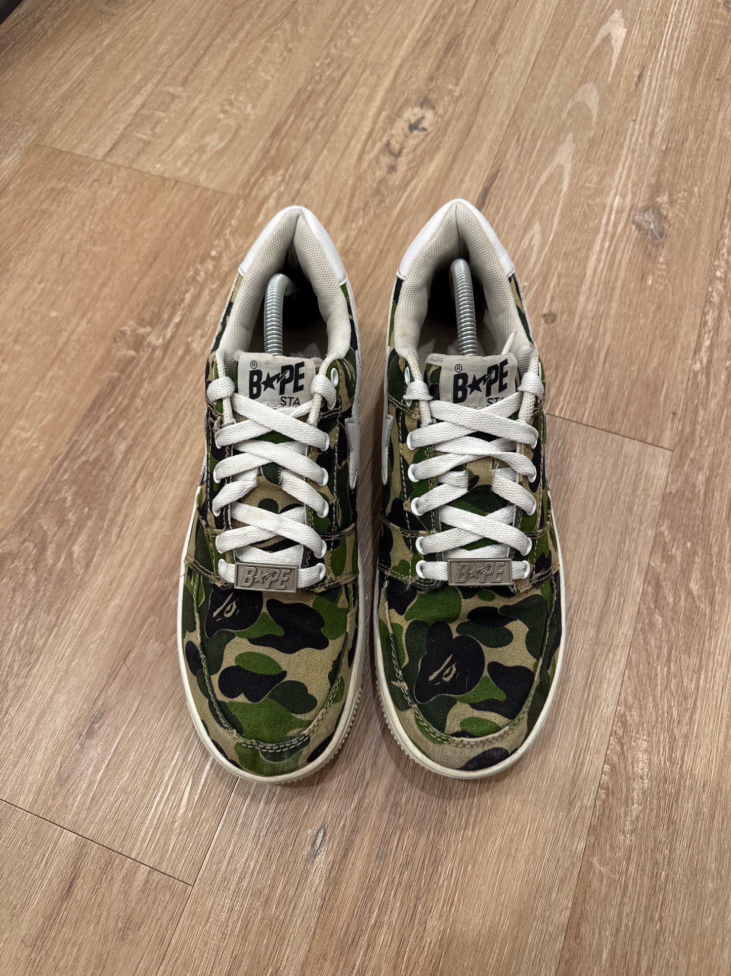 A Bathing Ape Bape Sta Low ABC Camo 20th Anniversary Green