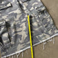 Vintage Distressed Camo Cargo Short