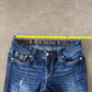 Y2K Rock Revival Women’s Drew Boot Cut Denim Jeans