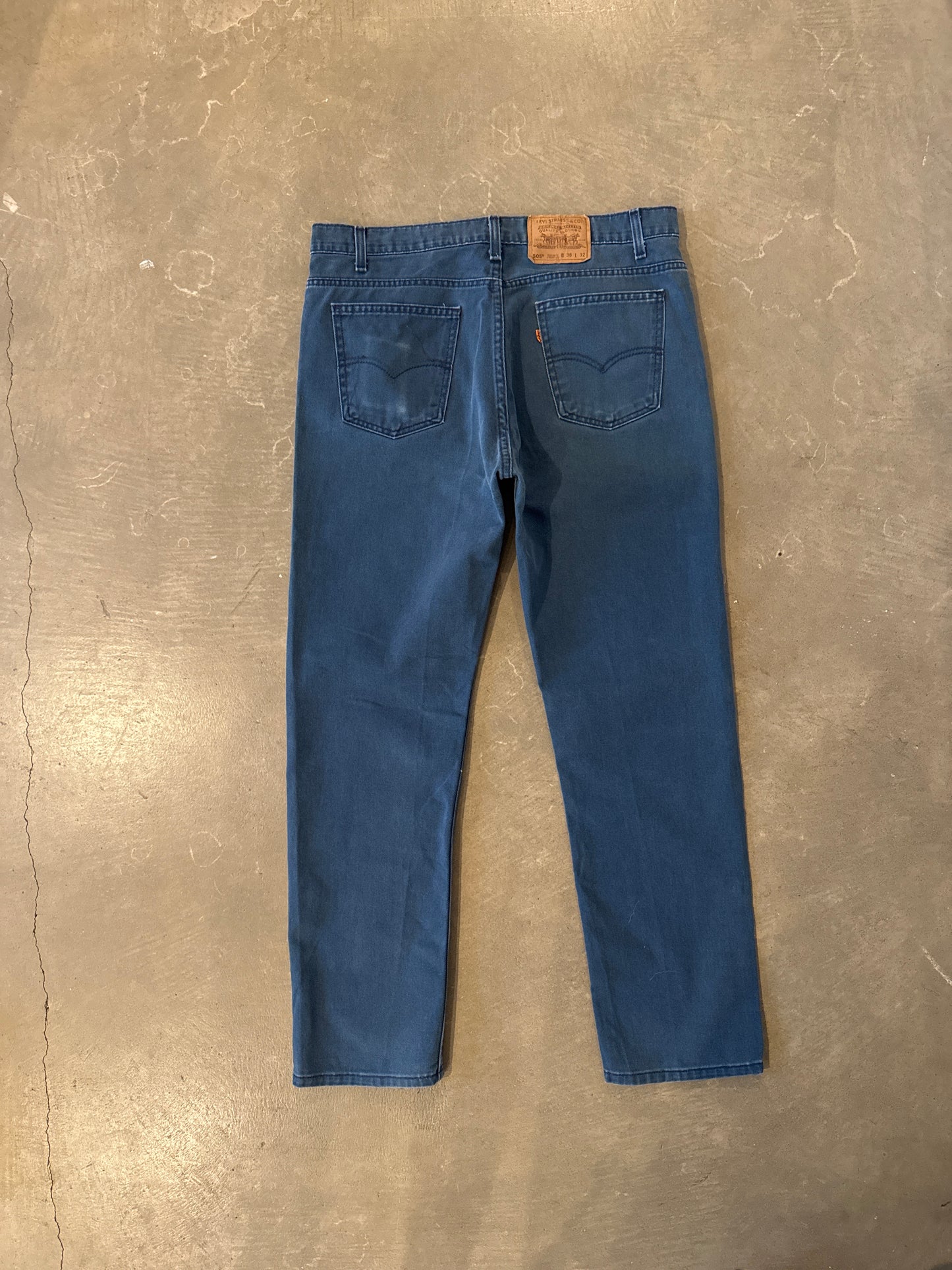 Vintage 1994 Levi’s 505 Orange Tab Navy Denim Jeans