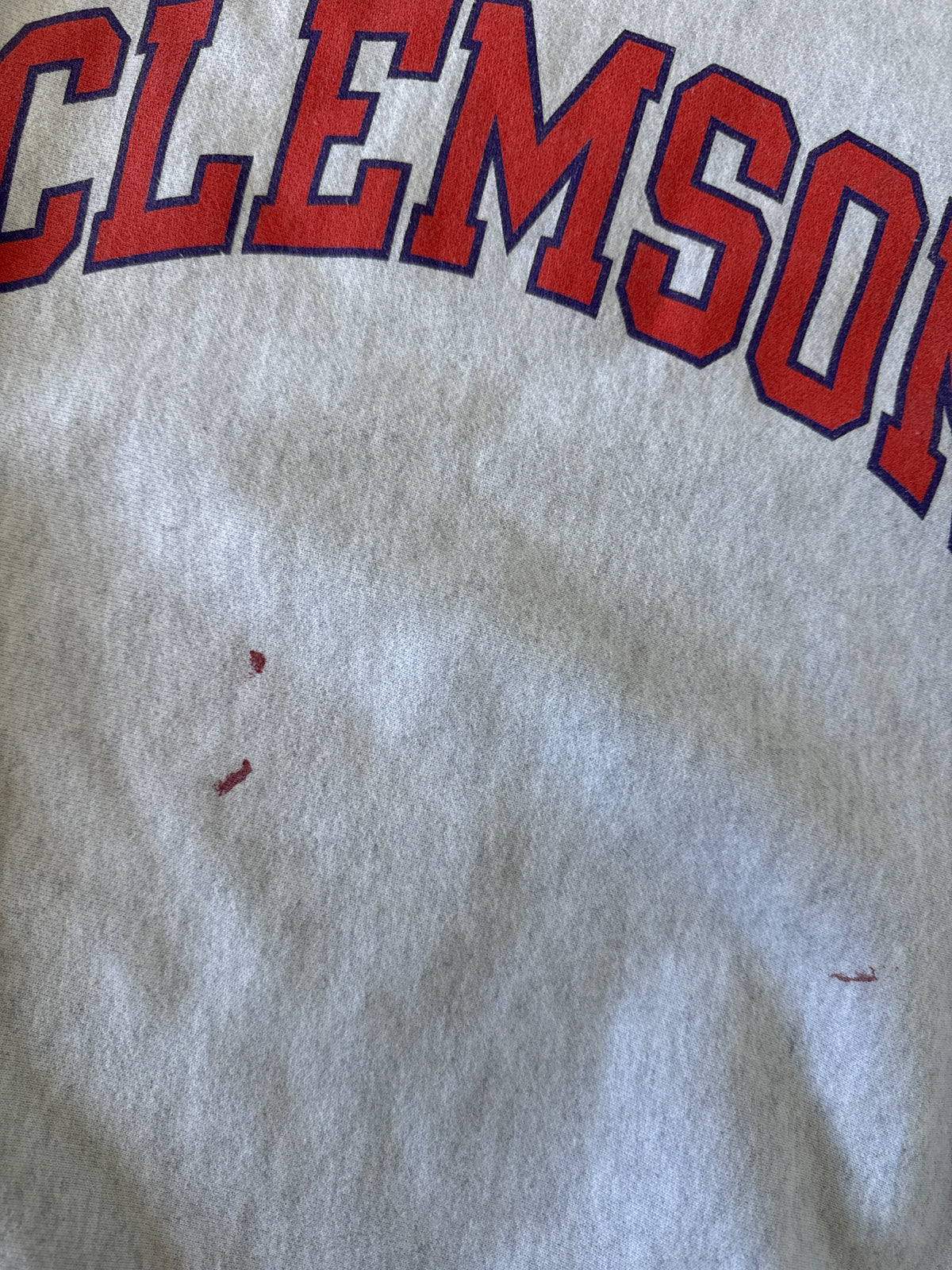 Vintage Champion Clemson University Tigers Reverse Weave Sweatshirt