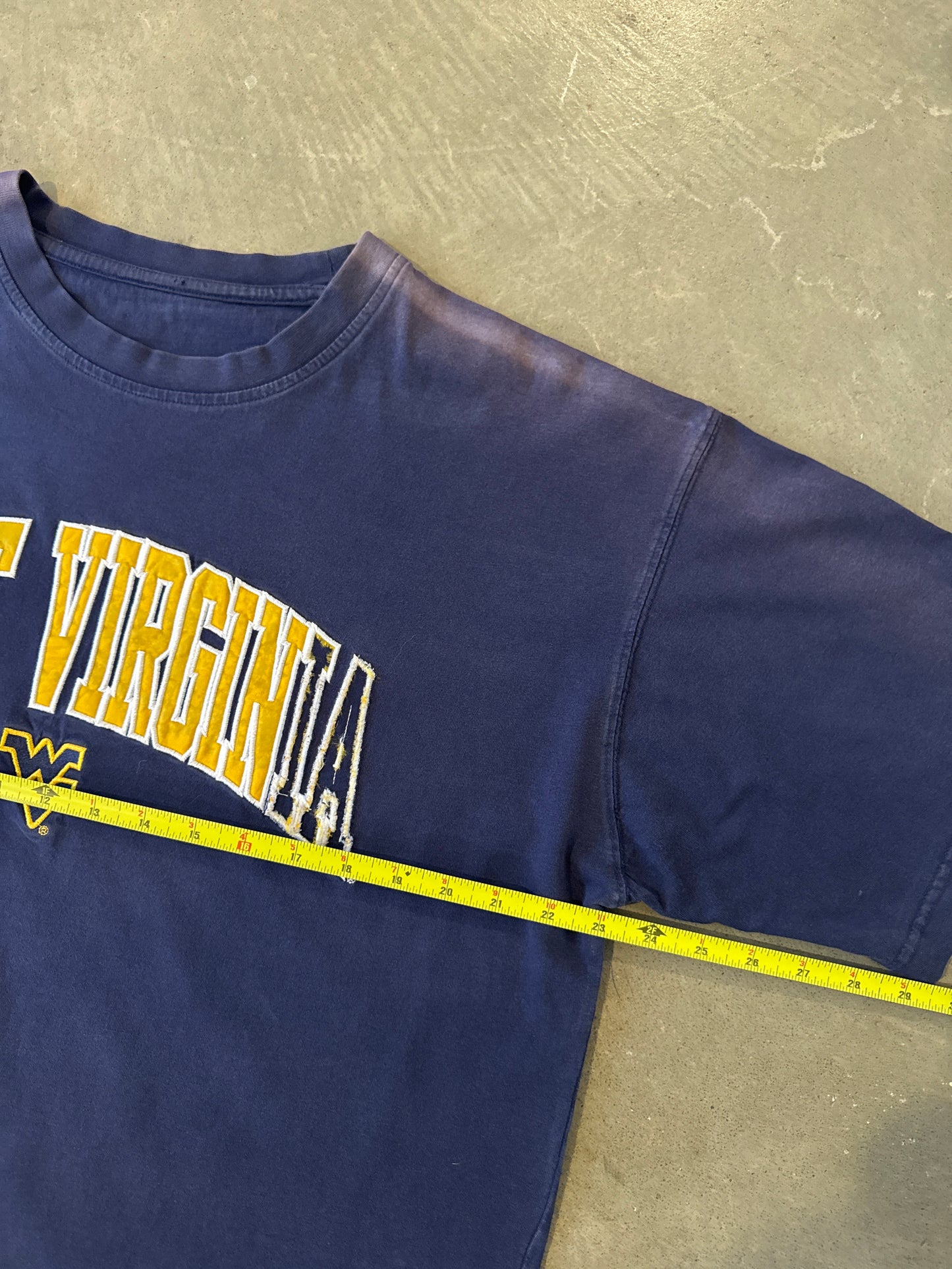 Vintage Pro Player West Virginia Embroidered Parody Tee