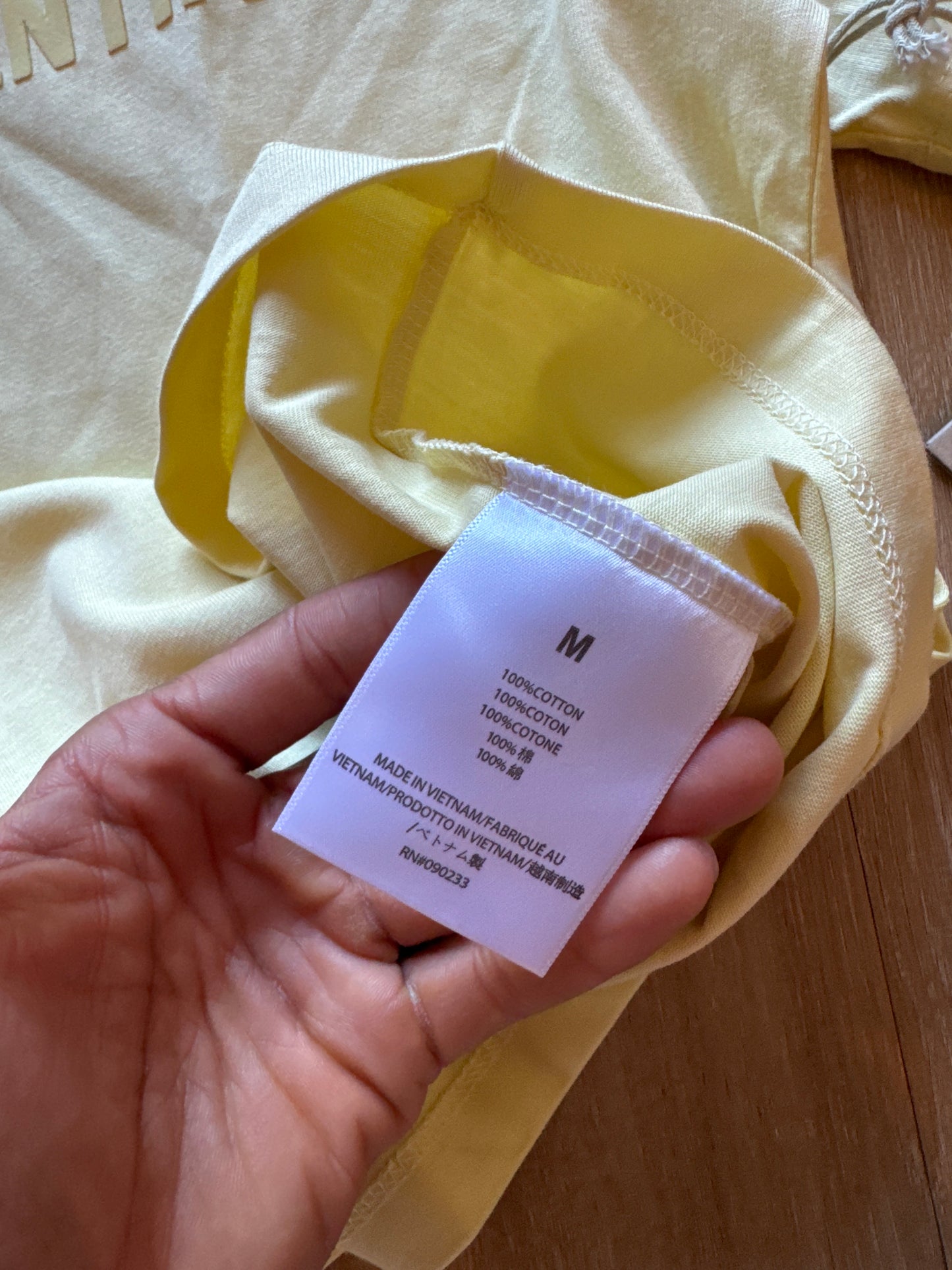 Fear Of God Essentials Light Tuscan Tee