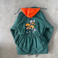 Vintage 90s University Of Miami Hurricanes Stadium Long Coat Jacket