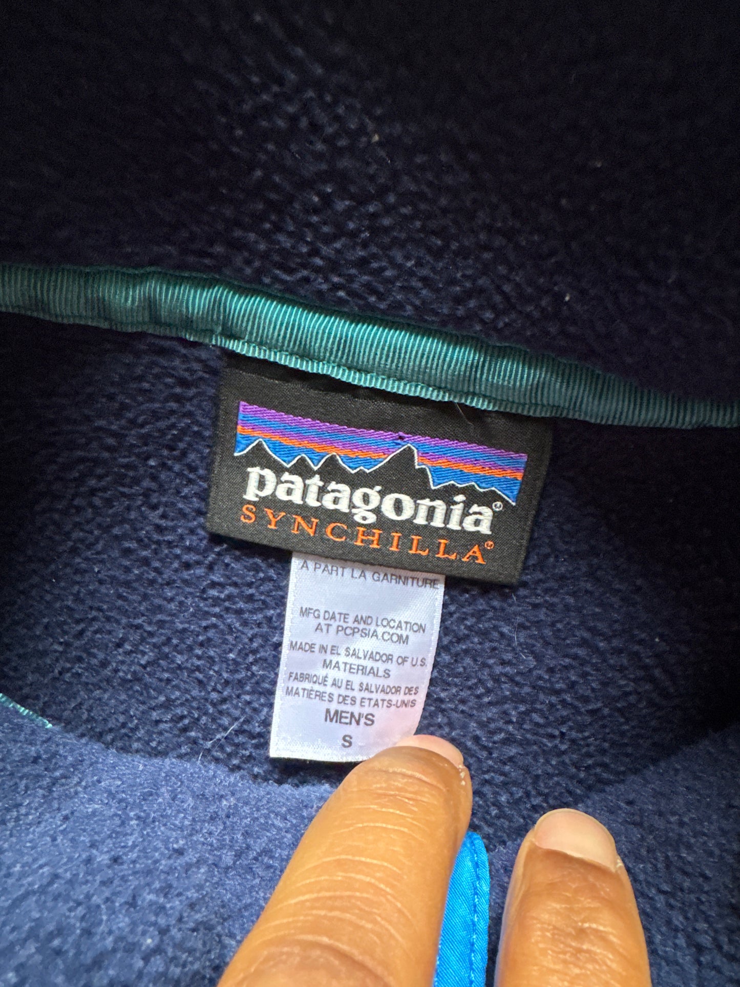 Patagonia Synchilla Snap-T Two Tone Fleece Pullover