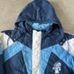 Vintage 90s University Of North Carolina Tarheels Long Puffer Jacket