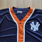 Vintage 90s Adidas New York Yankees Baseball Jersey
