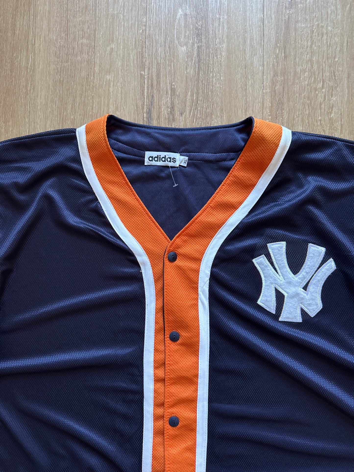 Vintage 90s Adidas New York Yankees Baseball Jersey