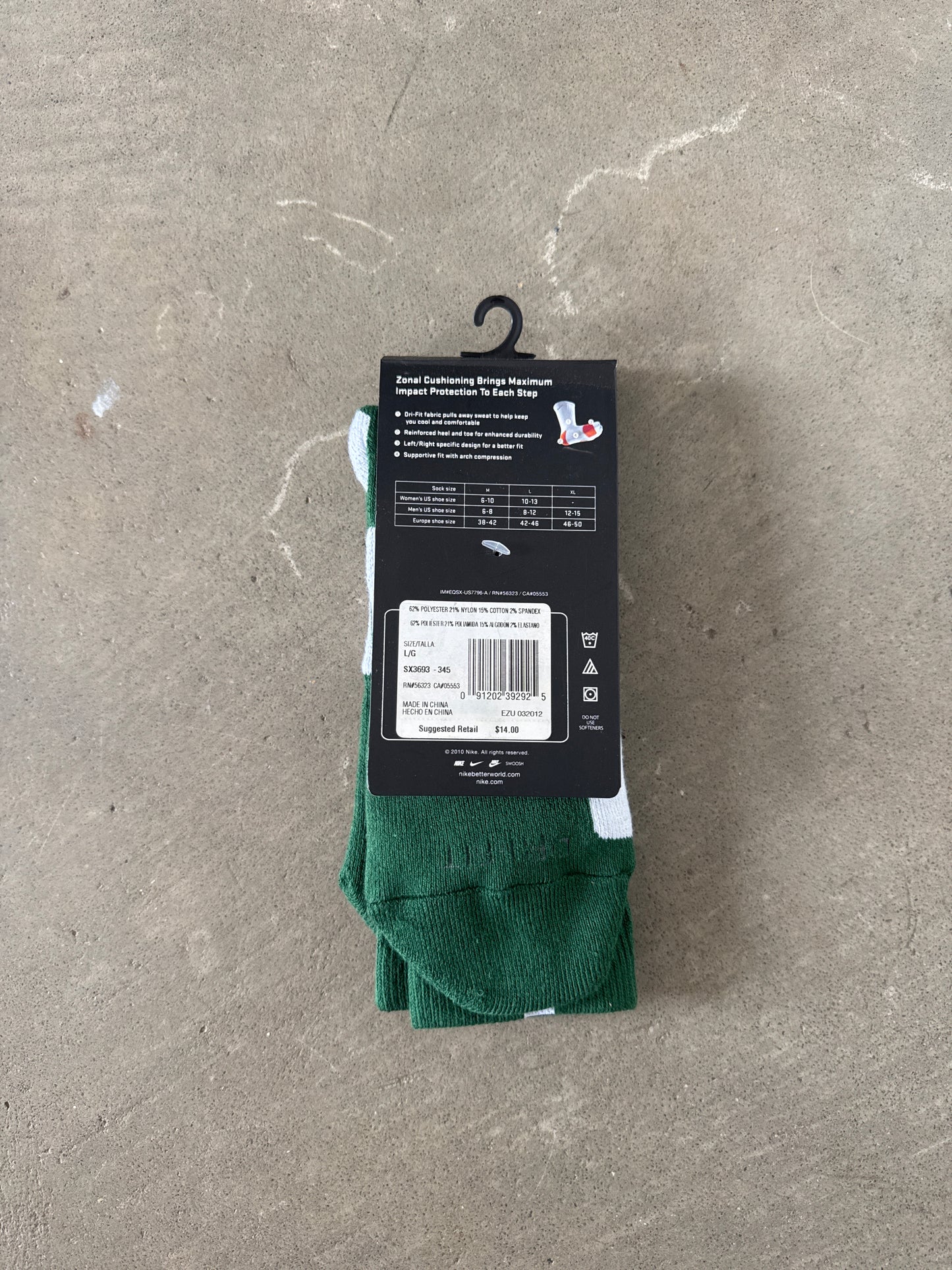 Nike Men's Elite Basketball Crew Socks