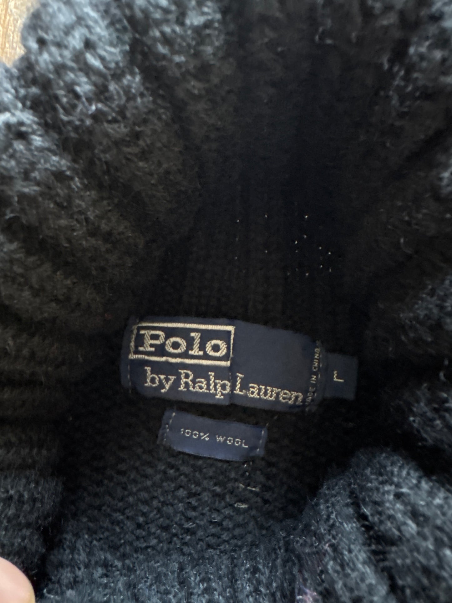 Vintage 90s Polo Ralph Lauren Suicide Ski 1992 Stadium Sweater