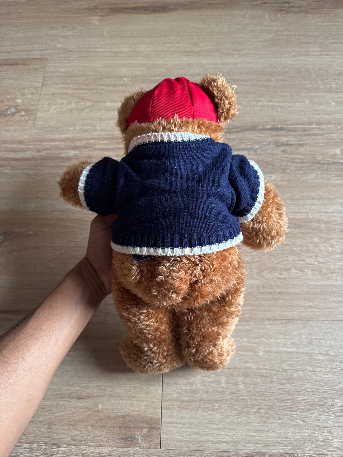 Vintage Tommy Hilfiger Stuffed Teddy Bear
