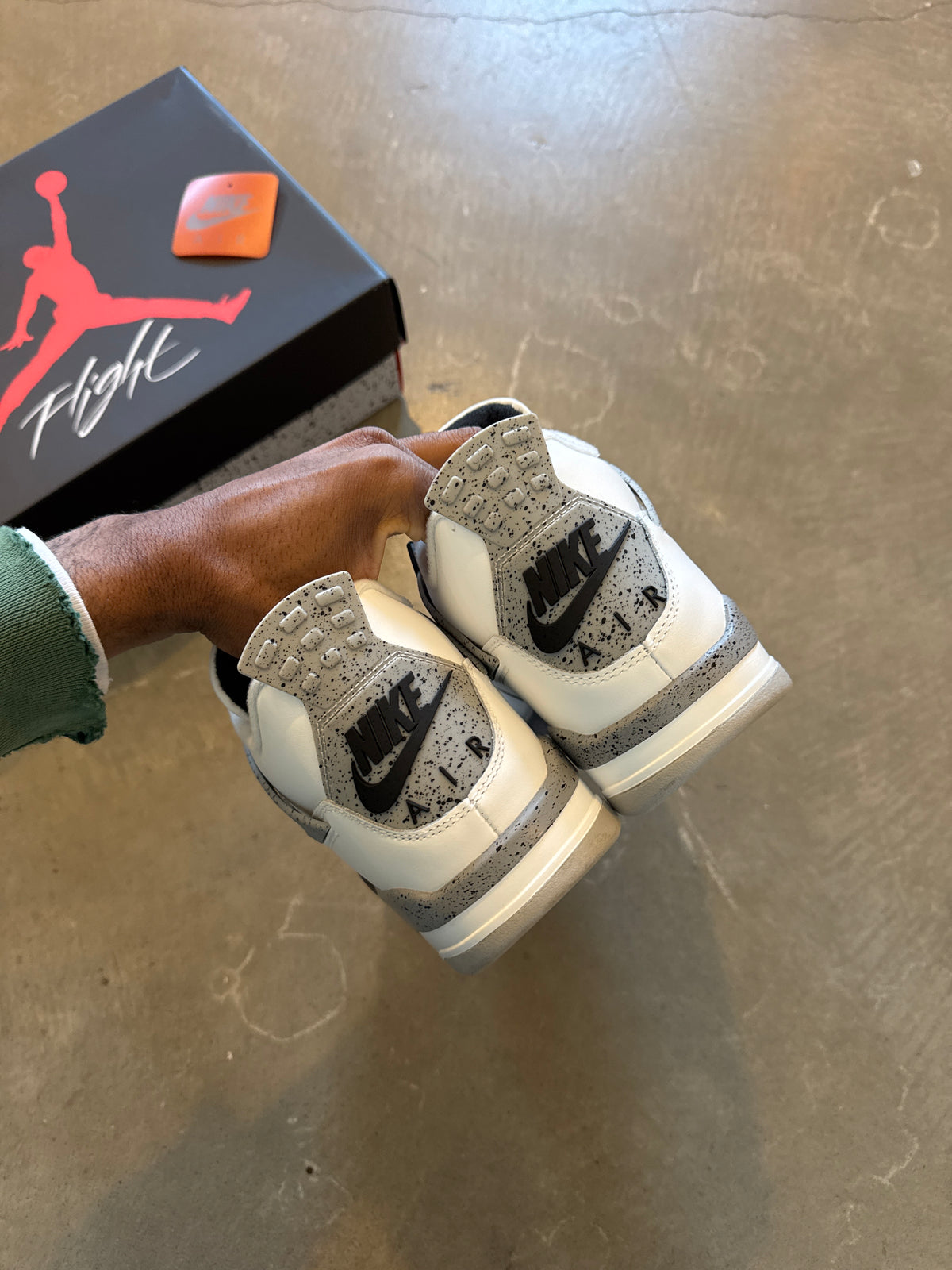 Jordan Retro 4 White Cement (2025)