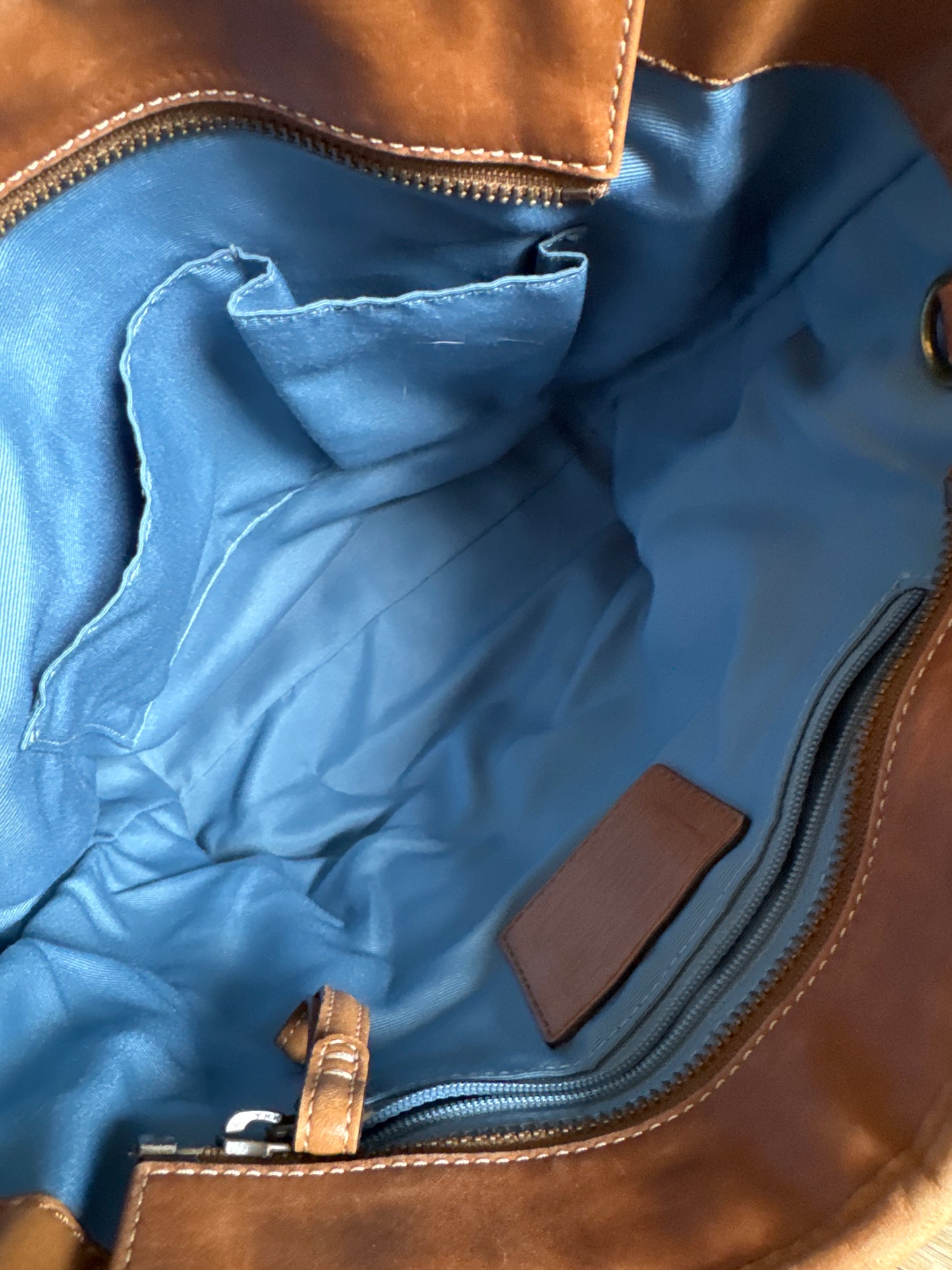 Coach Signature Sufflette Leather Handbag Tote Purse