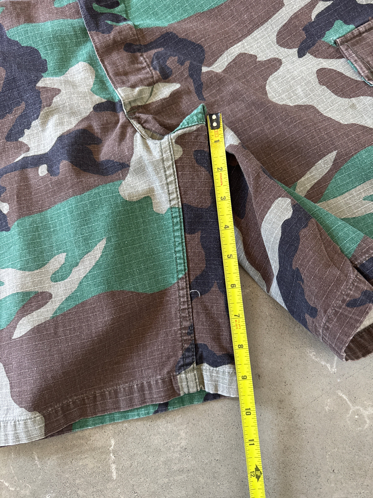 Vintage Military Camo Cargo Shorts