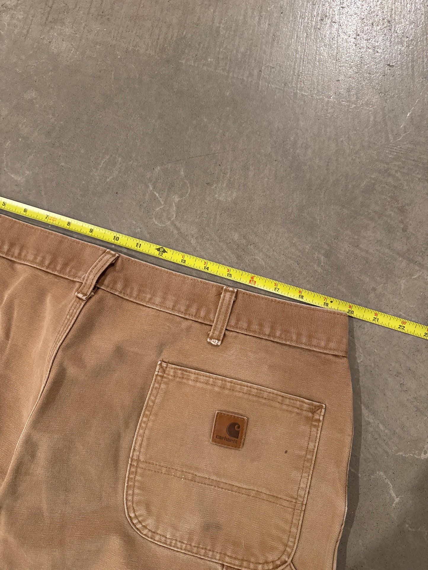 Vintage Carhartt Dungaree Fit Faded Tan Carpenter Pants