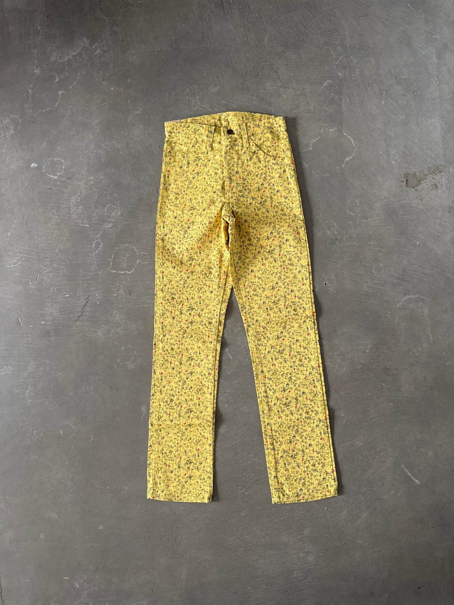 Vintage Levi’s 505 1998 Streetbrights Yellow Jeans
