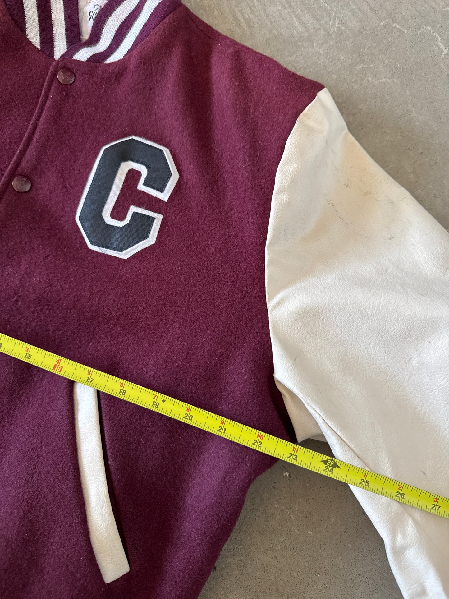 Vintage 80s University Of South Carolina Gamecocks Varsity Jacket