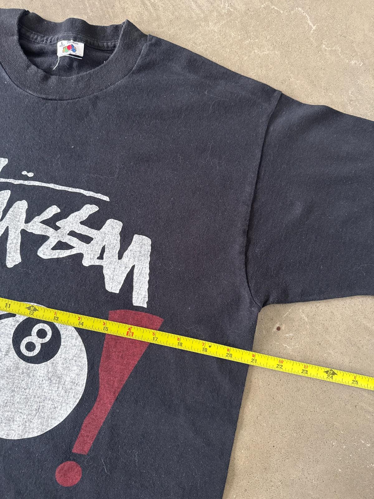 Vintage 90s Stussy Yo! 8 Ball Tee
