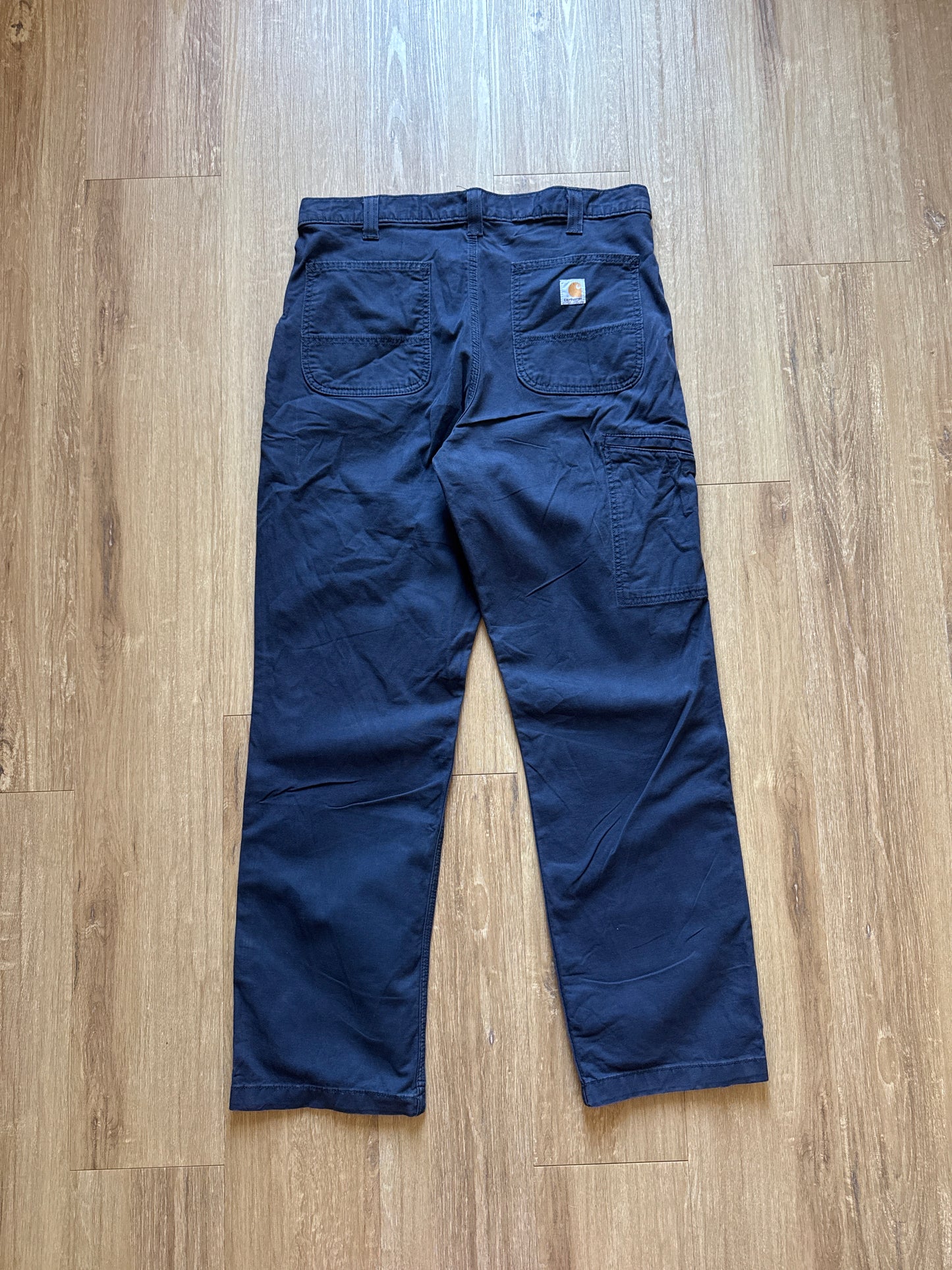 Carhartt Navy Relaxed Fit Carpenter Pants