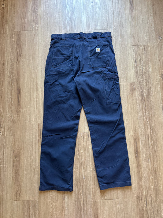 Carhartt Navy Relaxed Fit Carpenter Pants