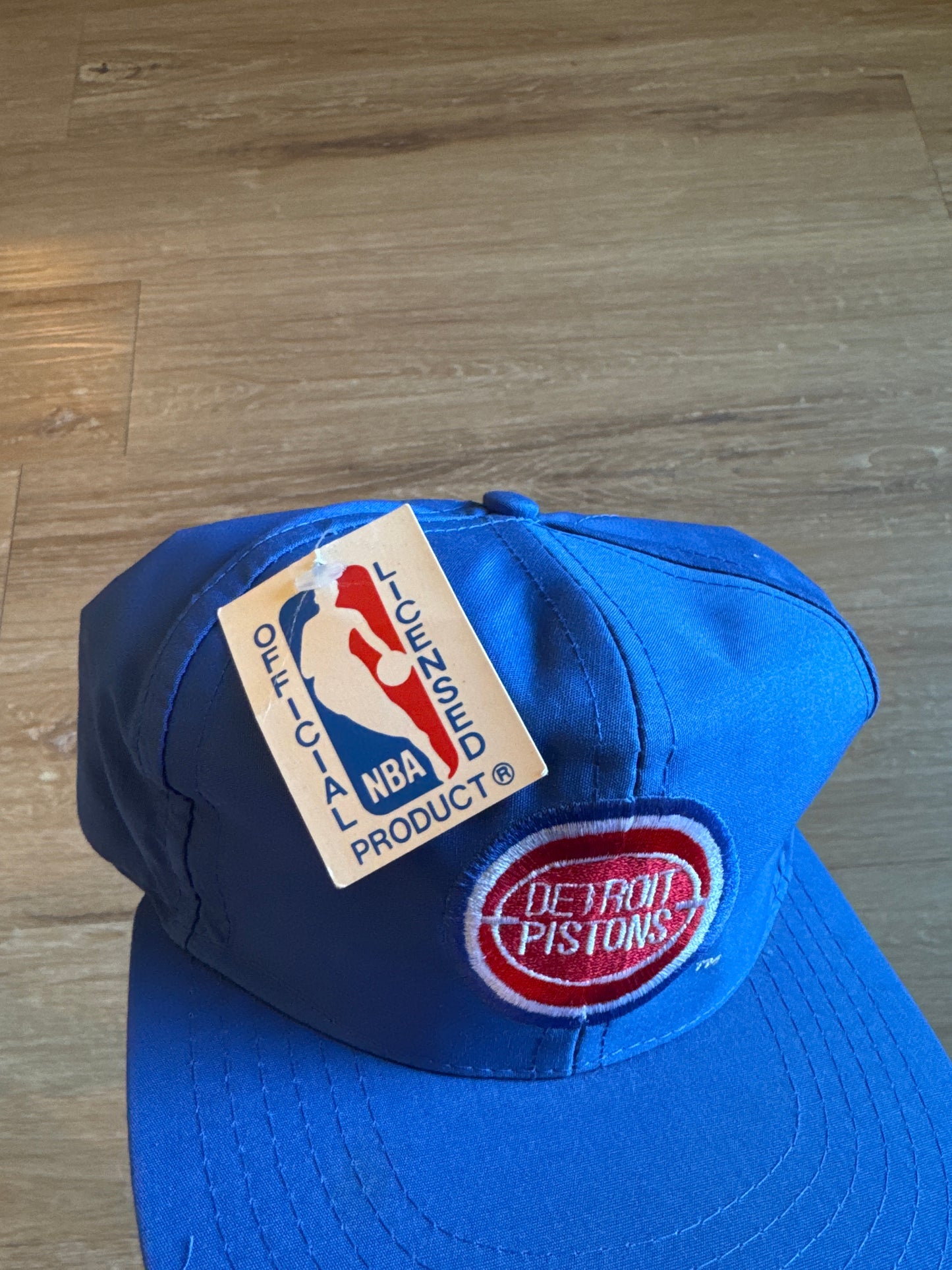 Vintage 90s Detroit Pistons Snapback Hat