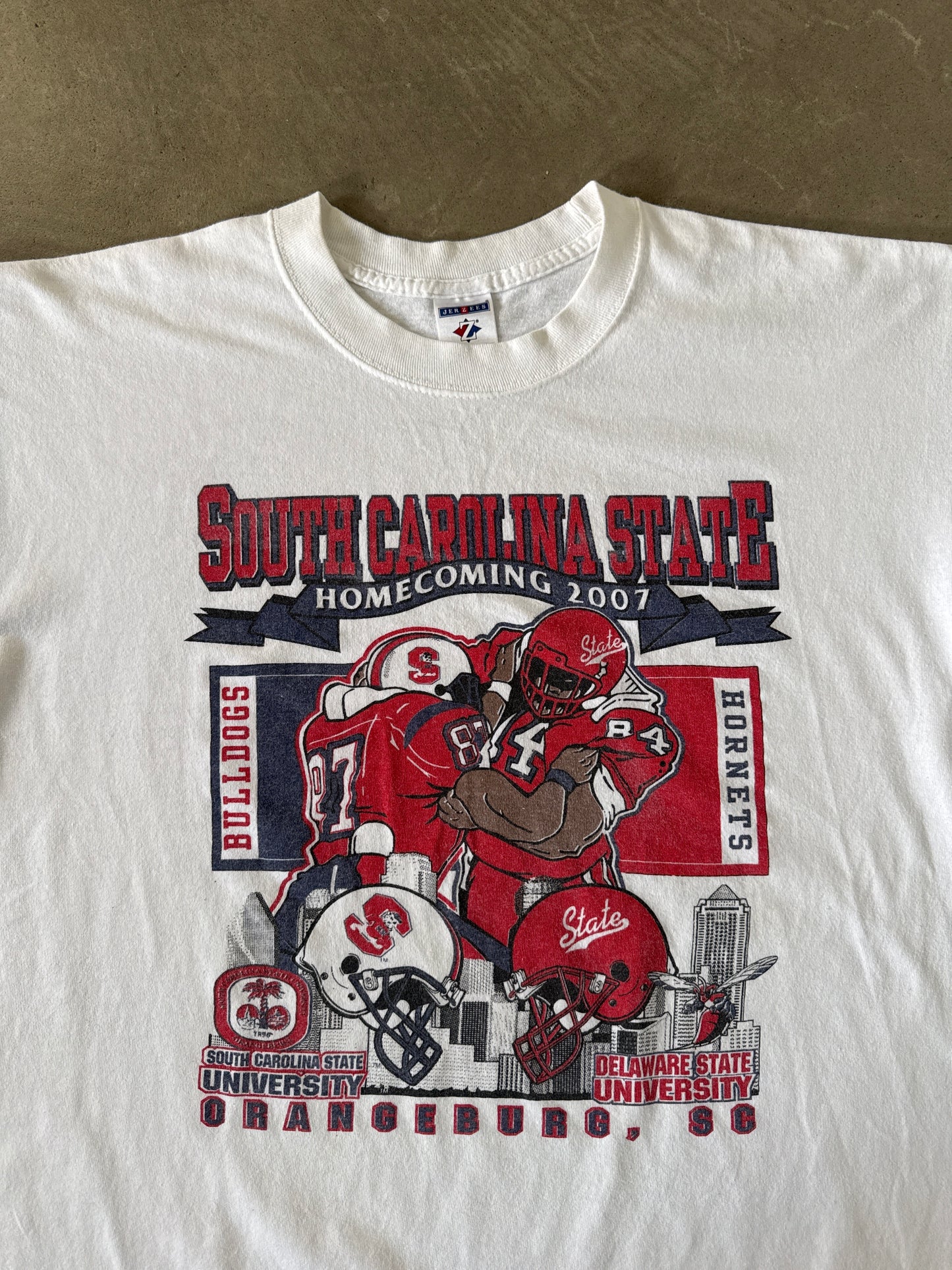 2007 South Carolina State University Bulldogs Homecoming Vs. Delaware State Tee