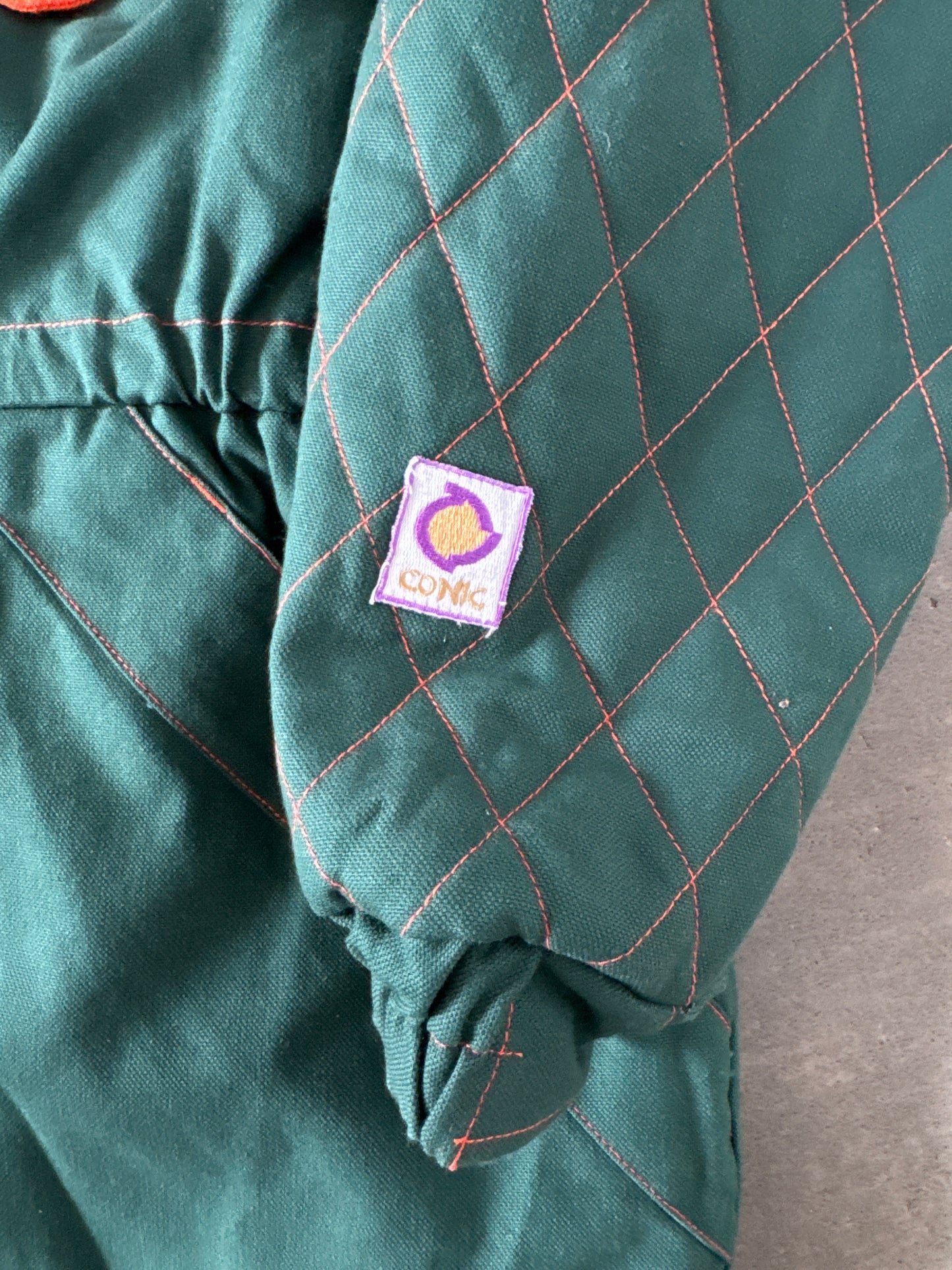 Vintage 90s University Of Miami Hurricanes Stadium Long Coat Jacket
