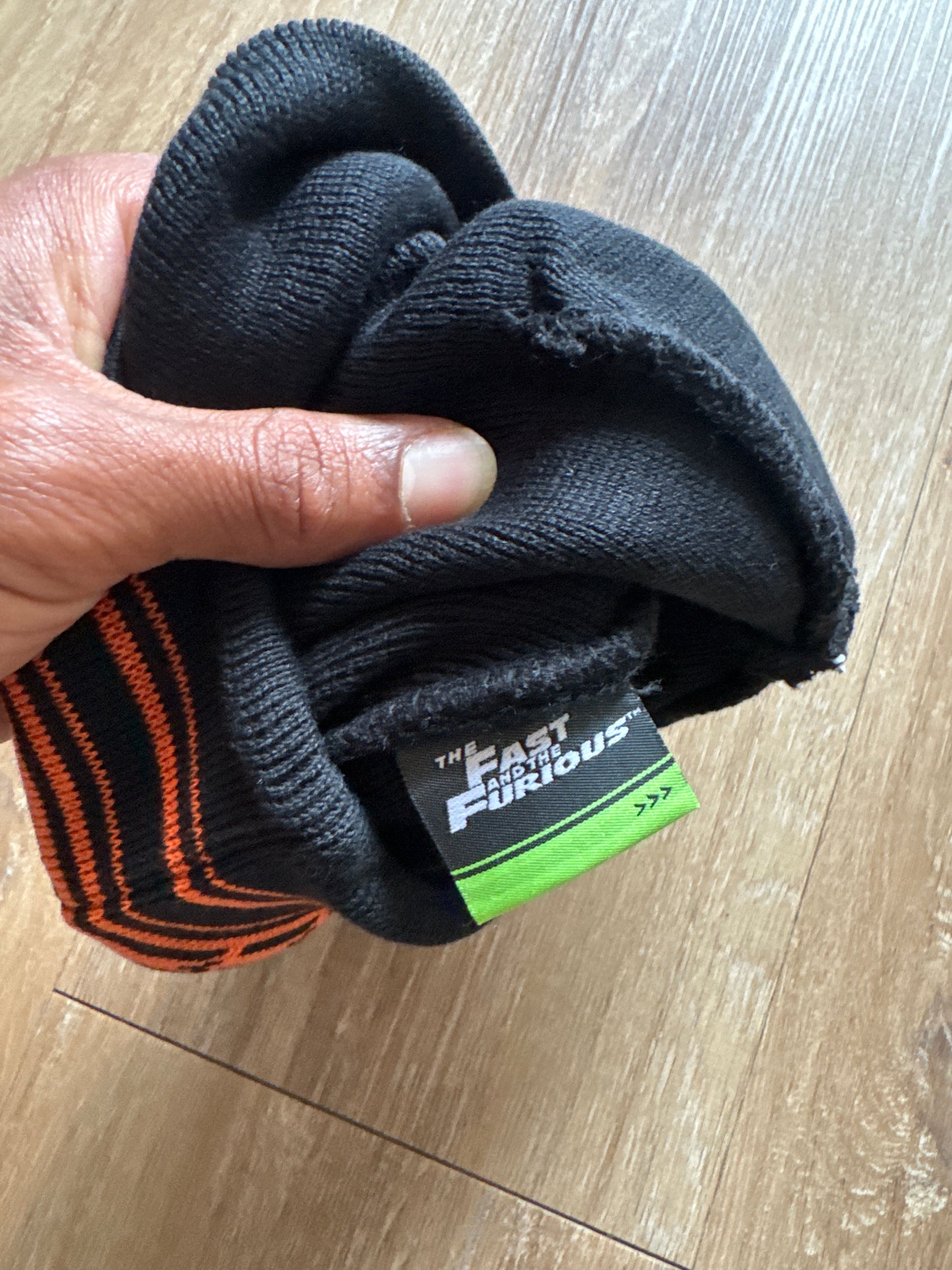 The Fast And The Furious 2 Fast 2 Furious Knit Orange Beanie Hat