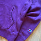 Champion Youth Purple Reverse Weave Logo Hoodie