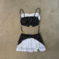 Dream Girl Kink Brand Milkmaid Cami Top Set