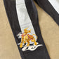 Evisu Embroidered Gray Bull Selvedge Japanese Denim Jeans