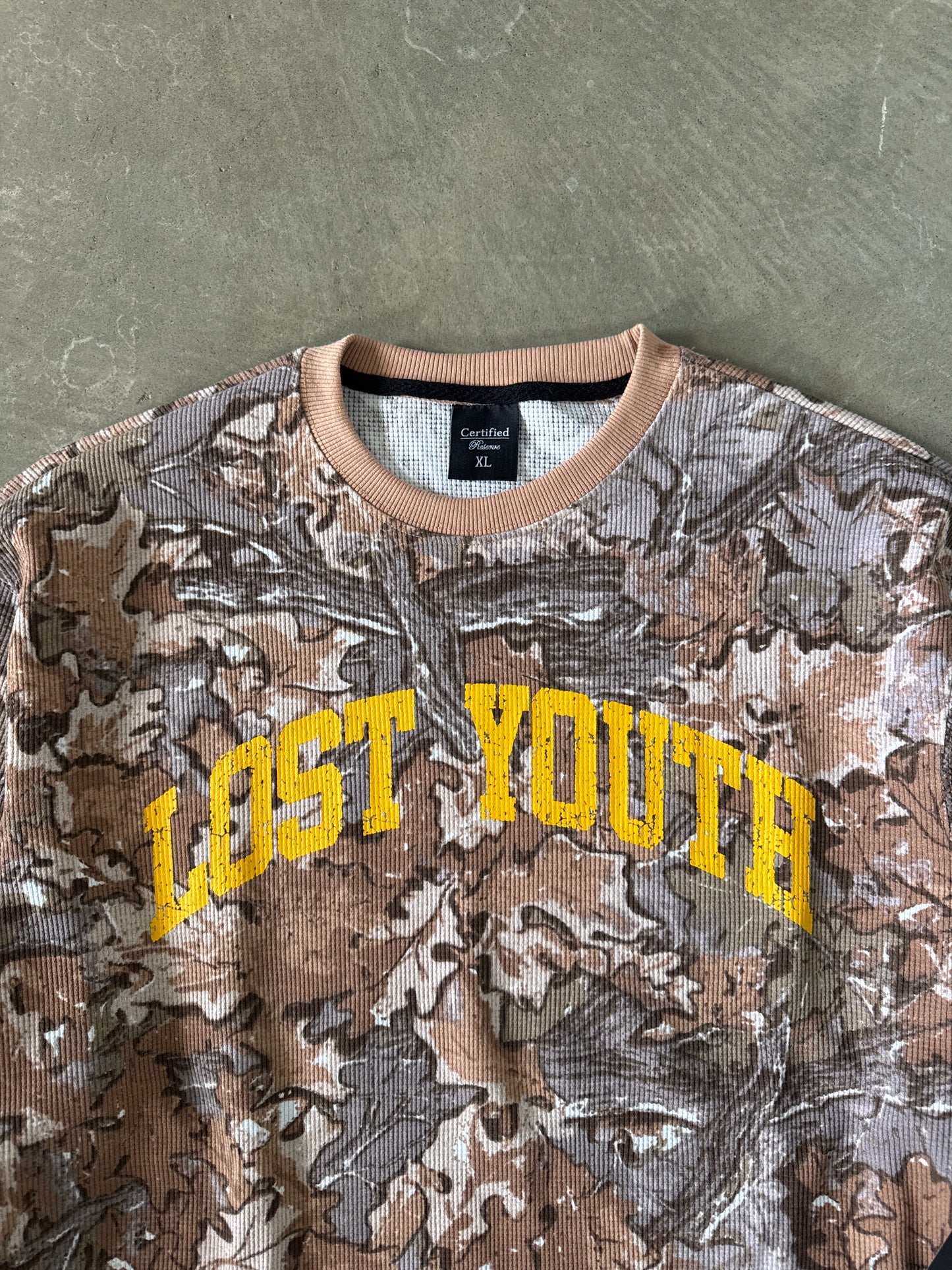 Certified Reserve Lost Youth Forest Camo Thermal Longsleeve