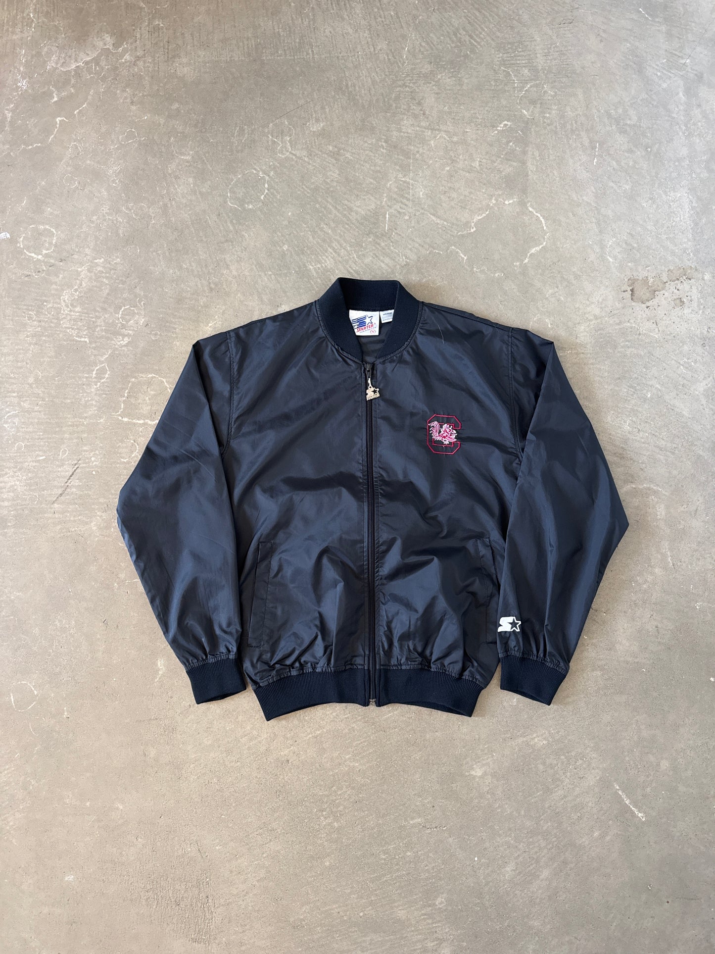 Vintage Starter University Of South Carolina Gamecocks Windbreaker Zip Up Jacket