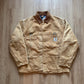 Vintage Carhartt Tan Barn Work Wear Chore Loose Fit Jacket