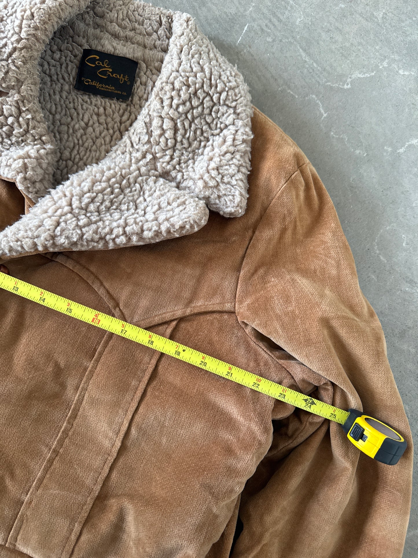 Vintage 1970s Cal Craft California Manufacturing Company Western Coat