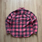 Vintage Timber Trailer Heavy Cotton Plaid Button Up Shirt