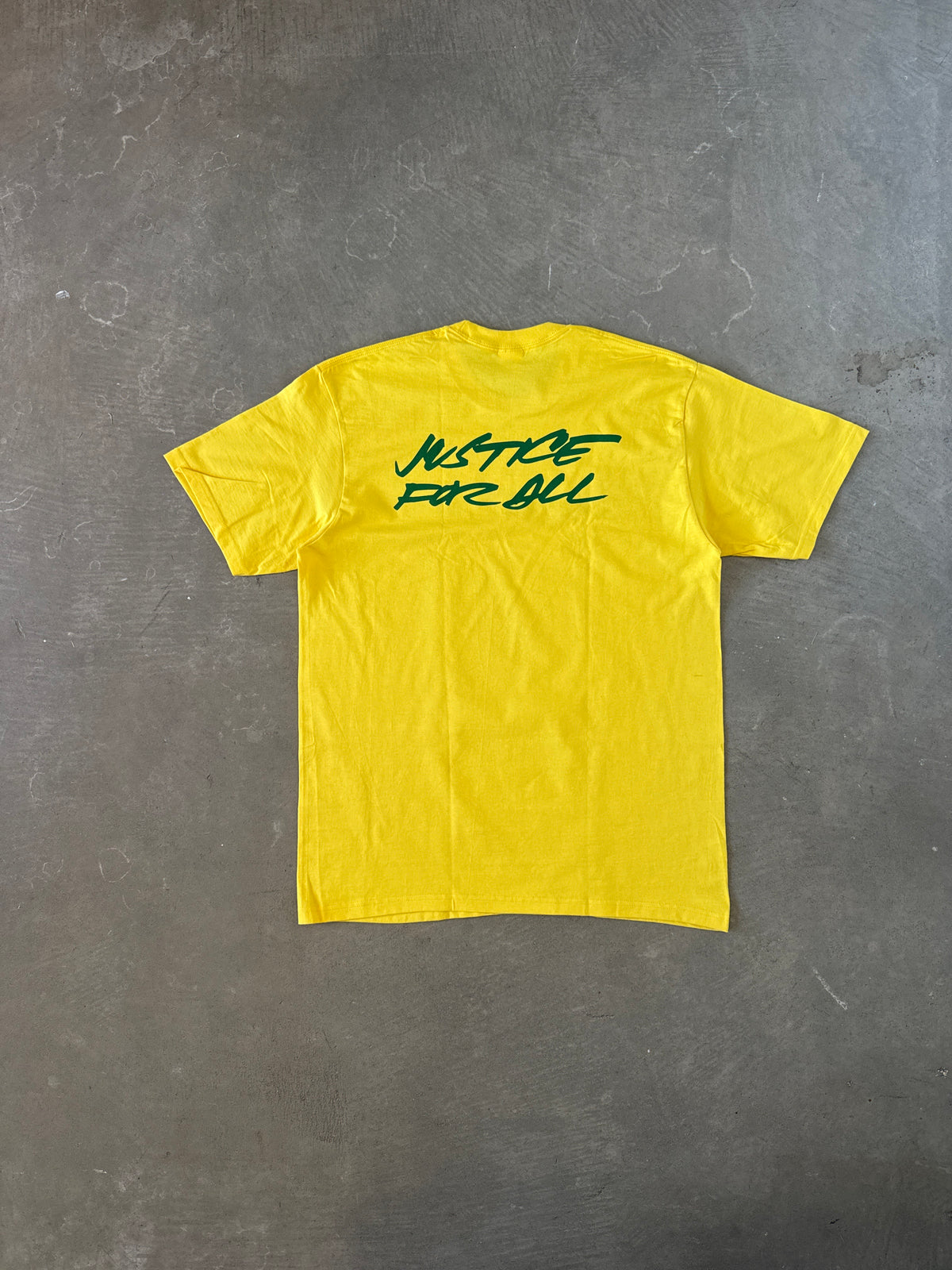 Supreme Futura Logo Yellow Tee (FW20)