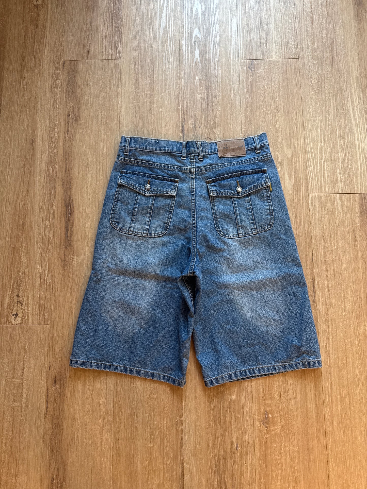 Vintage Old Skool Baggy Denim Shorts