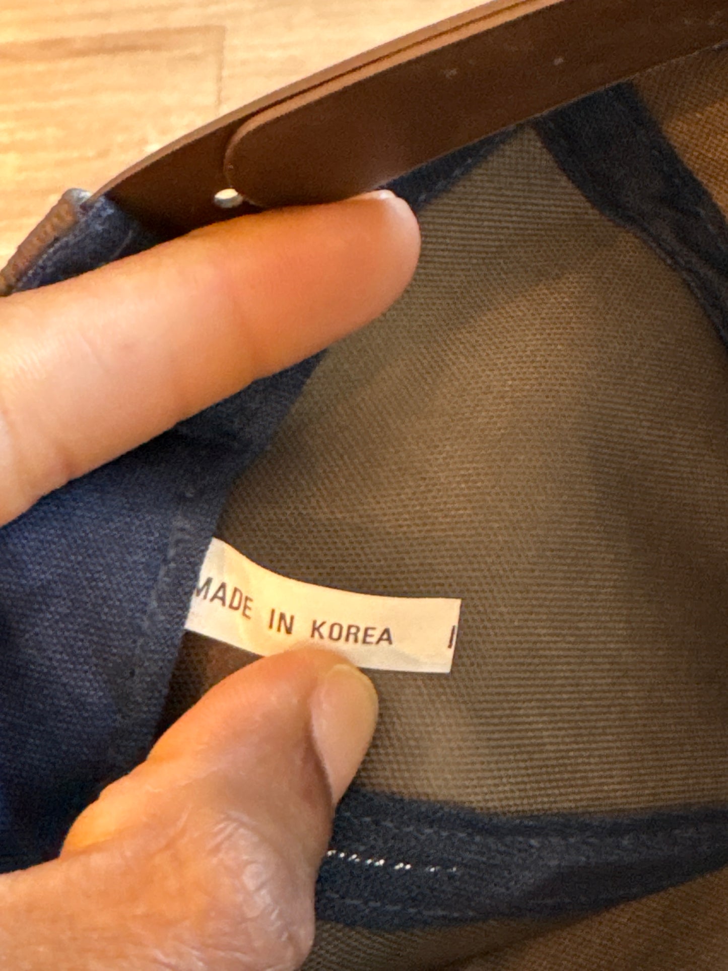 Vintage 90s Monogram Leather Designer Snap Back Hat