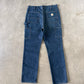 Carhartt Relaxed Fit Dark Washed Denim Jeans