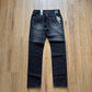 Y2K Contender Slim Straight Black Denim Jeans