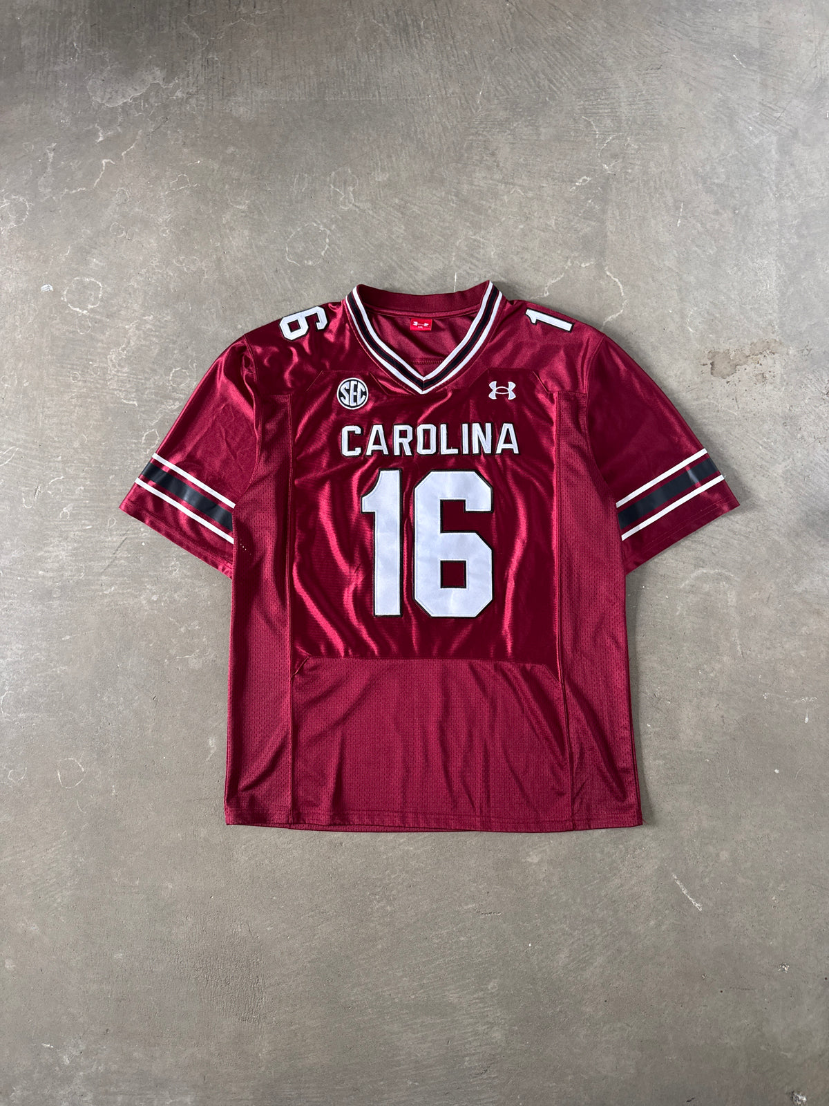 Under Armour Lanorris Sellers University Of South Carolina Gamecocks Football Jersey