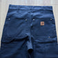 Carhartt Navy Blue Double Knee Pants