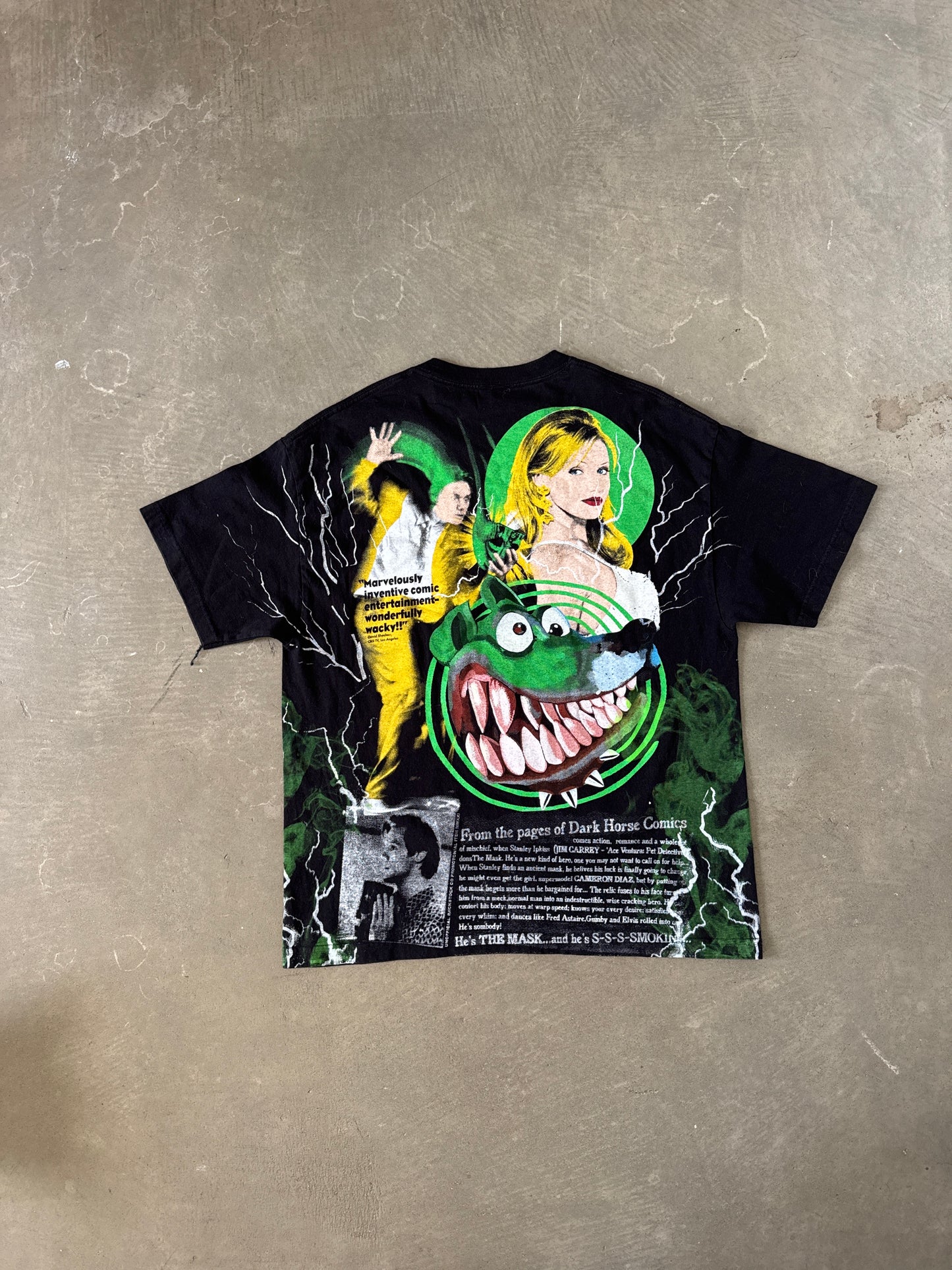 BackStock Co. The Mask Jim Carrey AOP Tee