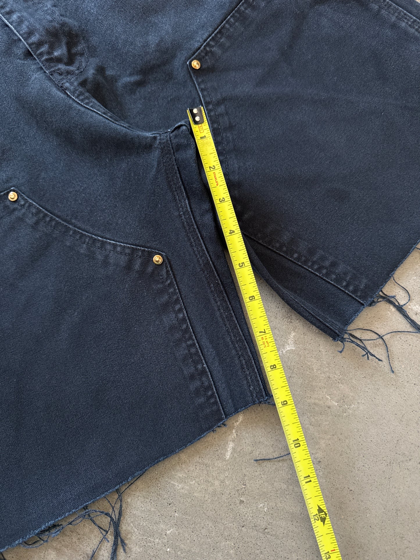 Vintage Carhartt Distressed Black Double Knee Shorts