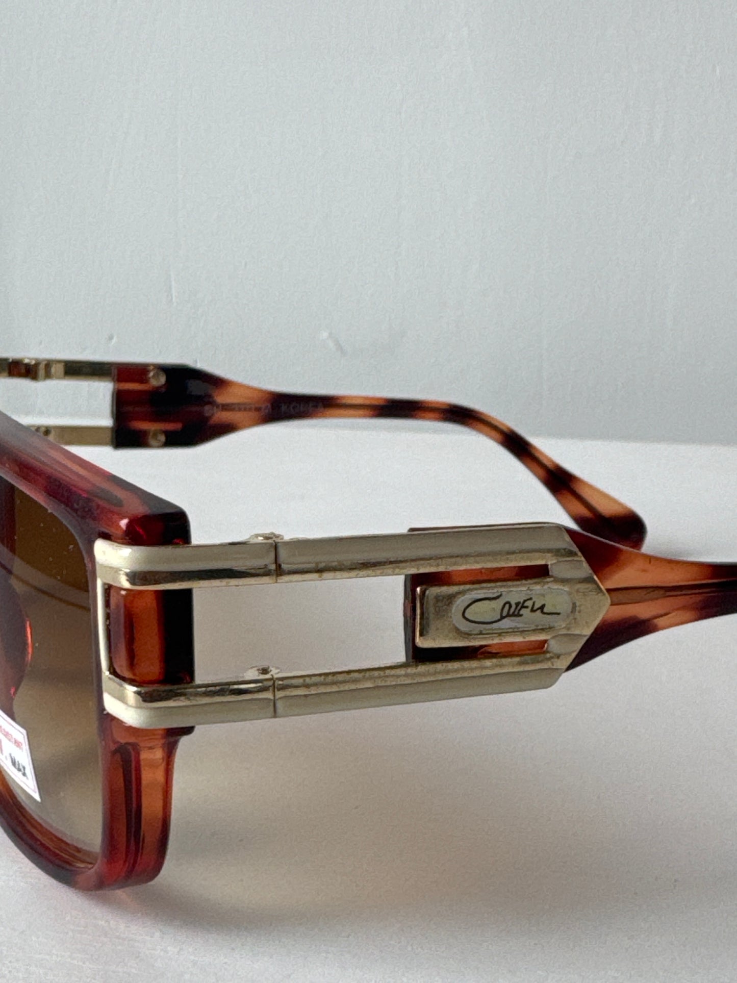 Vintage 80s Coien Grandmaster Run DMC Hip Hop Style Cheetah Sunglasses
