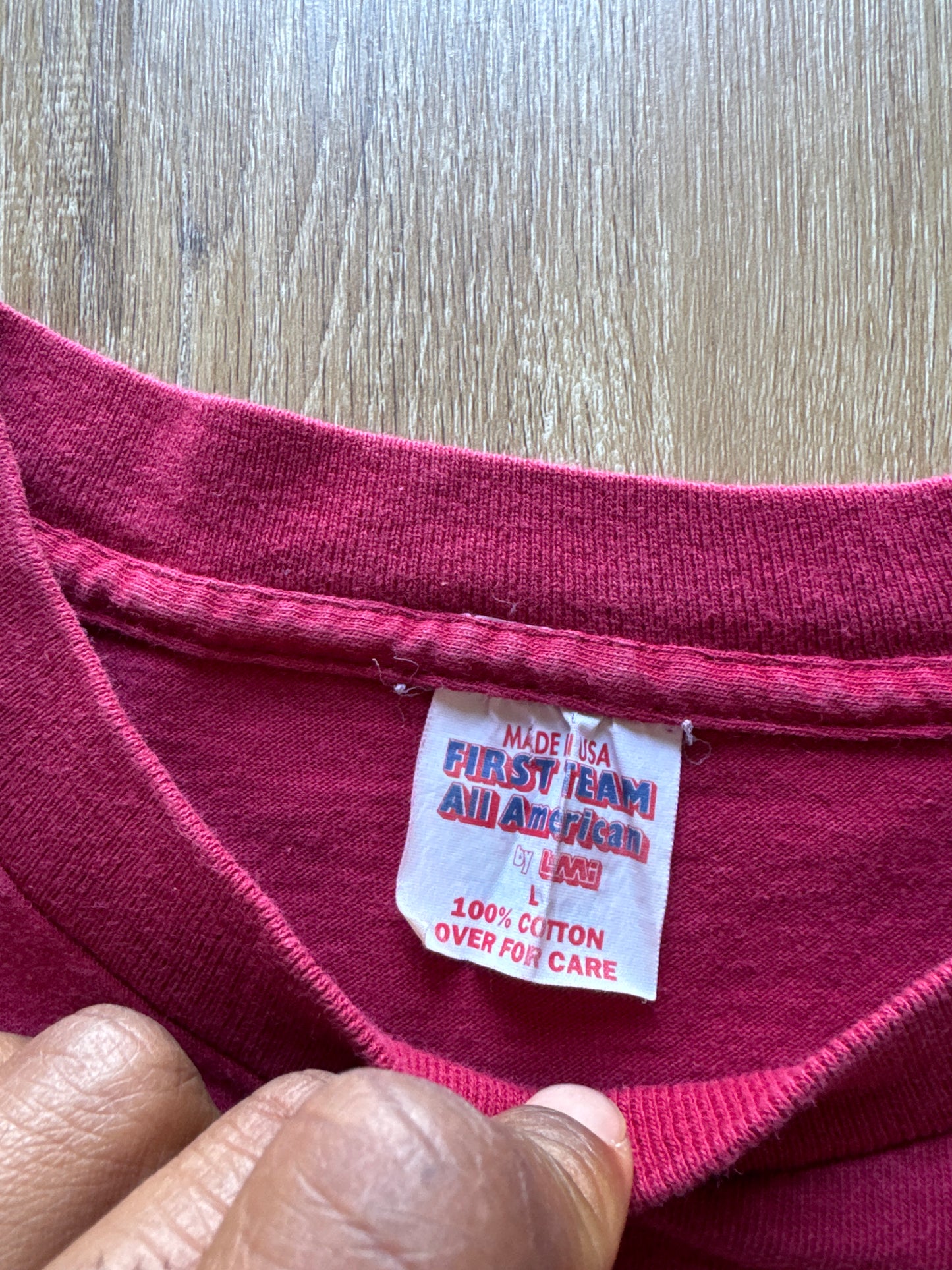 Vintage 90s First Team University Of South Carolina Gamecocks Tee