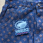 Vintage 90s Veezo Wear Monogram Designer Denim Jeans